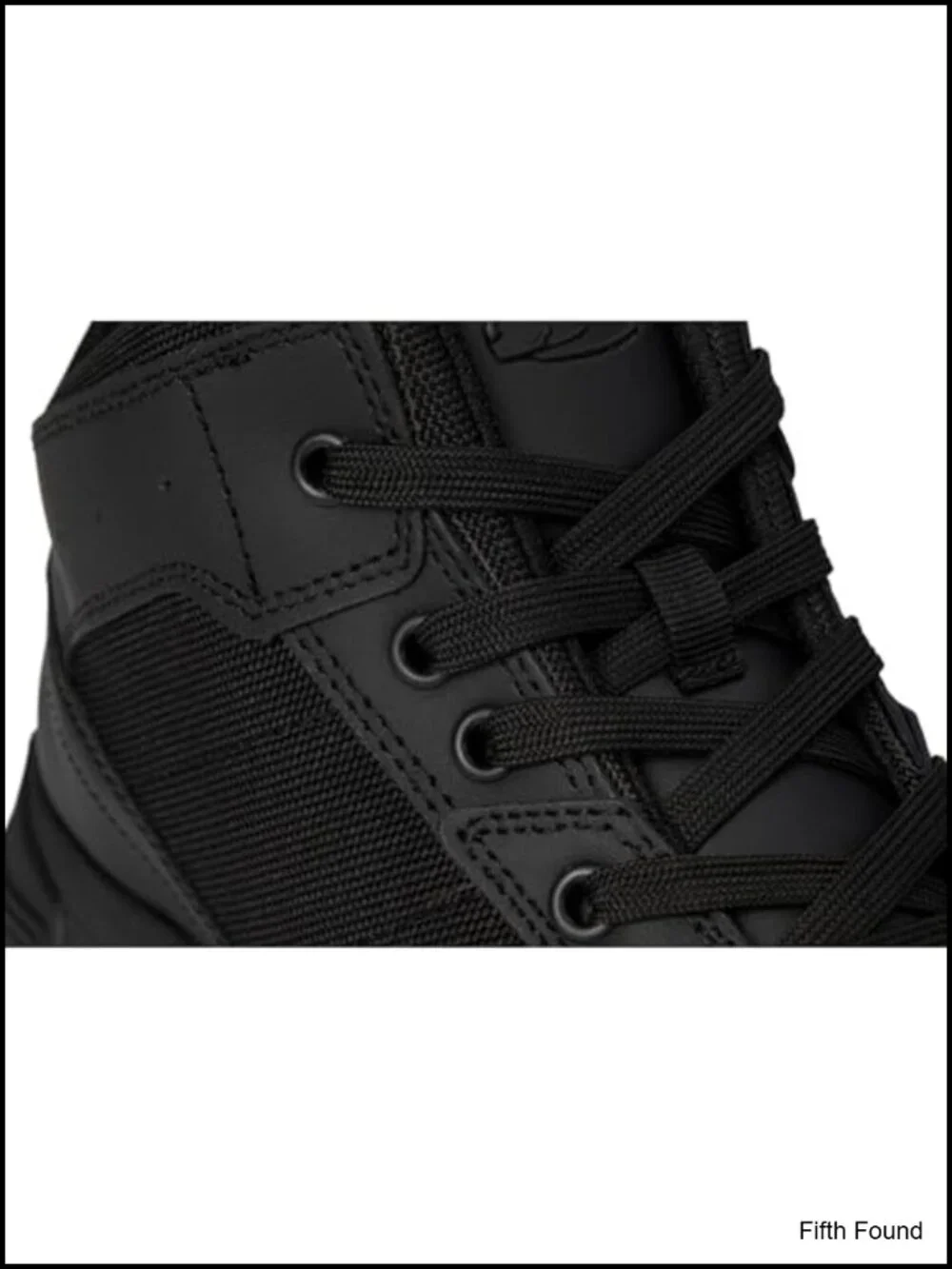 Men's Slip-Resistant Lace-Up Work Boot with Memory Foam